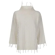 ARCHIVIO B - Cable Sweater - Größe S - weiß ARCHIVIO B - Cable Sweater - Größe S - weiß