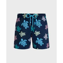 Vilebrequin - Ultraleichte Und Verstaubare Tortues Multicolores Badeshorts Für Herren - Bademode - Mahina - Blau - Größe XL Vilebrequin - Ultraleichte Und Verstaubare Tortues Multicolores Badeshorts Für Herren - Bademode - Mahina - Blau - Größe XL