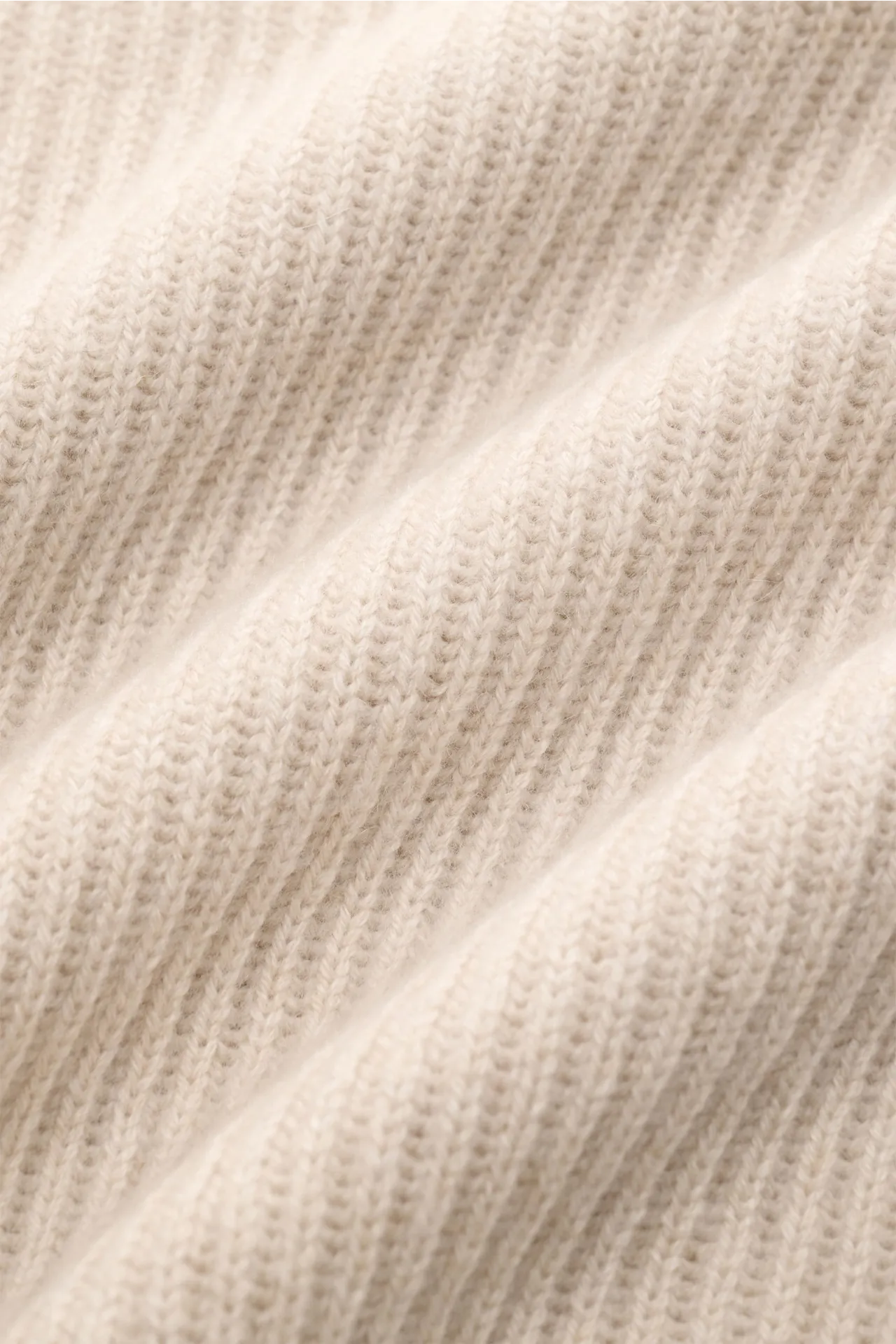 Gran Sasso - Herren - Cashmere Rundhalspullover beige meliert – Bild 4