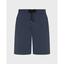 Vilebrequin - Men Satin Cotton Elastic Waist Bermuda Shorts Solid - Bermuda - Bartolo - Blau - Größe L Vilebrequin - Men Satin Cotton Elastic Waist Bermuda Shorts Solid - Bermuda - Bartolo - Blau - Größe L