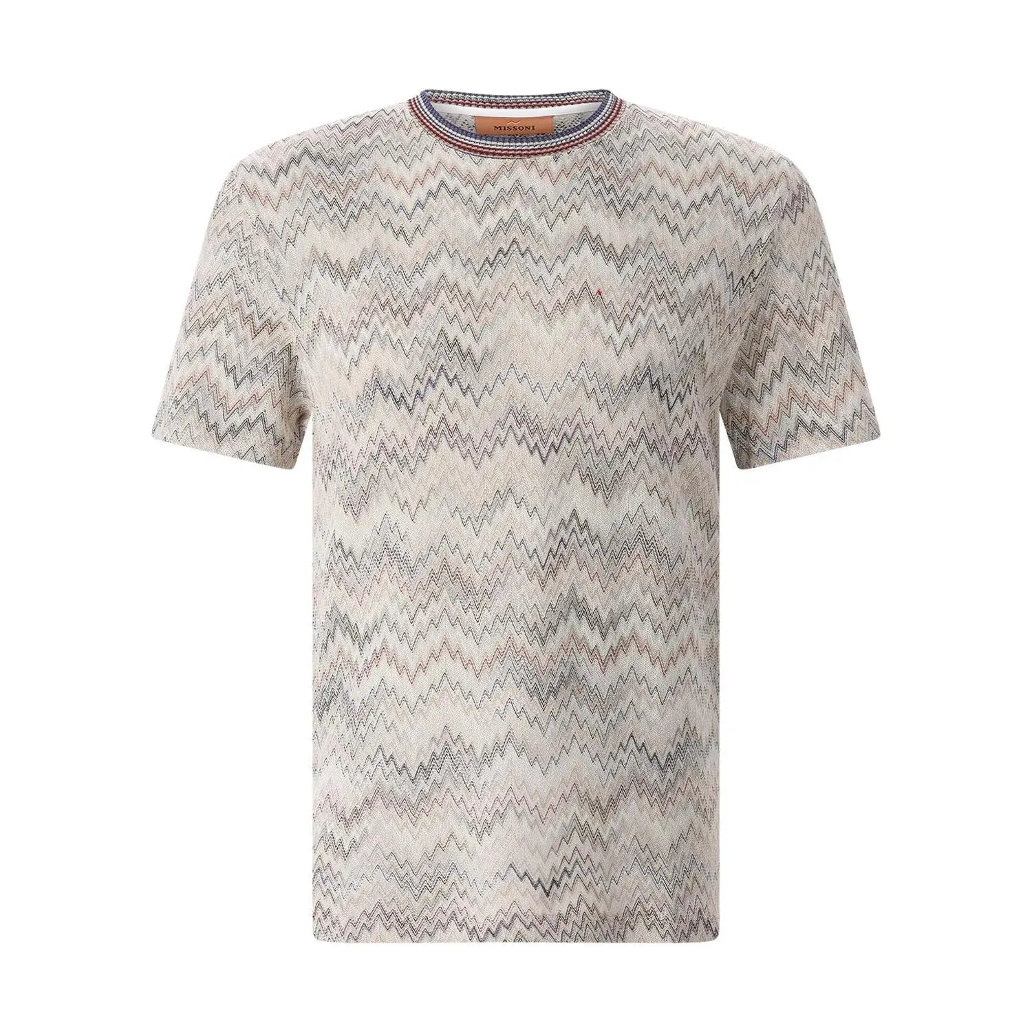 Missoni - T-Shirt mit Muster - Größe S - braun Missoni - T-Shirt mit Muster - Größe S - braun