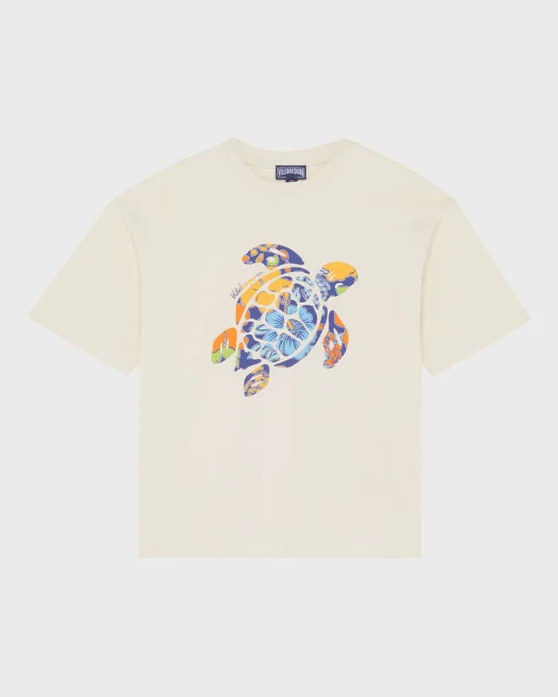 Vilebrequin - T-shirt Mit Schildkröten-print Für Jungen - T-shirt - Gaspard - Weiss - Größe 10 Vilebrequin - T-shirt Mit Schildkröten-print Für Jungen - T-shirt - Gaspard - Weiss - Größe 10