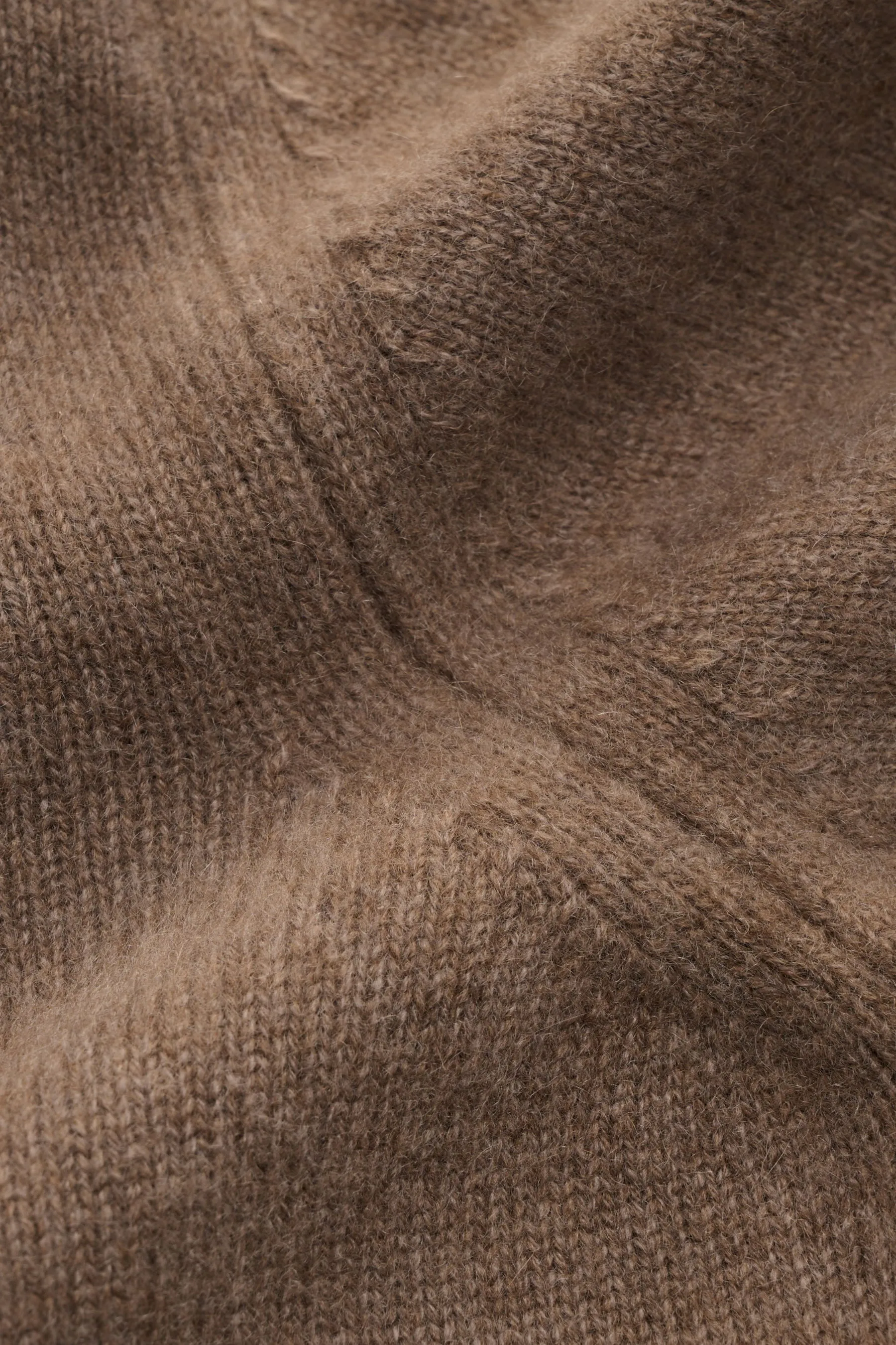 Lunaria Cashmere - Herren - Cashmere Rollkragenpullover graubraun – Bild 4