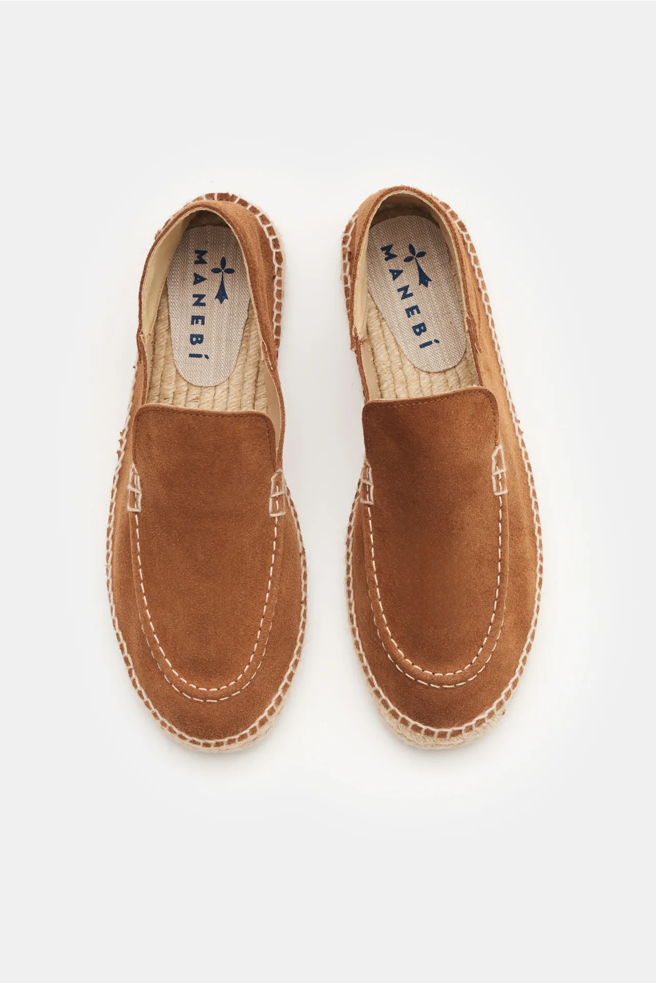 Manebí - Herren - Espadrilles 'Suede Traveler Loafers' hellbraun – Bild 2