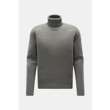 04651/ A trip in a bag - Herren - Rollkragenpullover %27Blended Ricecorn Turtle%27 graugrün 04651/ A trip in a bag - Herren - Rollkragenpullover %27Blended Ricecorn Turtle%27 graugrün