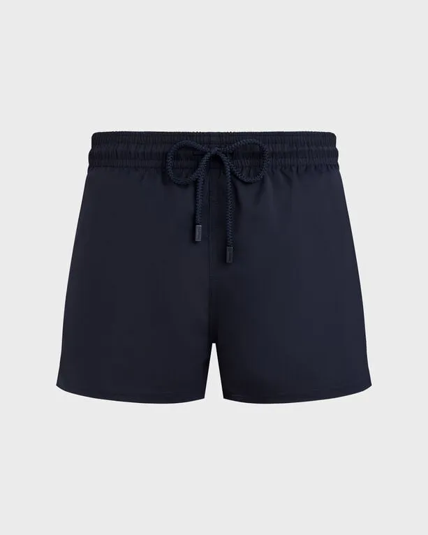 Vilebrequin - Kurze Und Figurbetonte Einfarbige Stretch-bademode Für Herren - Bademode - Man - Blau - Größe XL Vilebrequin - Kurze Und Figurbetonte Einfarbige Stretch-bademode Für Herren - Bademode - Man - Blau - Größe XL