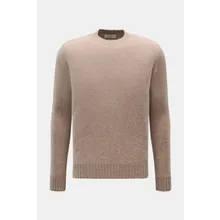 Piacenza 1733 - Herren - Rundhalspullover beige Piacenza 1733 - Herren - Rundhalspullover beige