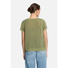 Lochstrick-Pullover ohne Arm Lochstrick-Pullover ohne Arm