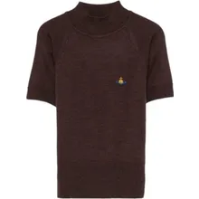 Vivienne Westwood - Bea Turtleneck Top Brown - Größe M - braun Vivienne Westwood - Bea Turtleneck Top Brown - Größe M - braun