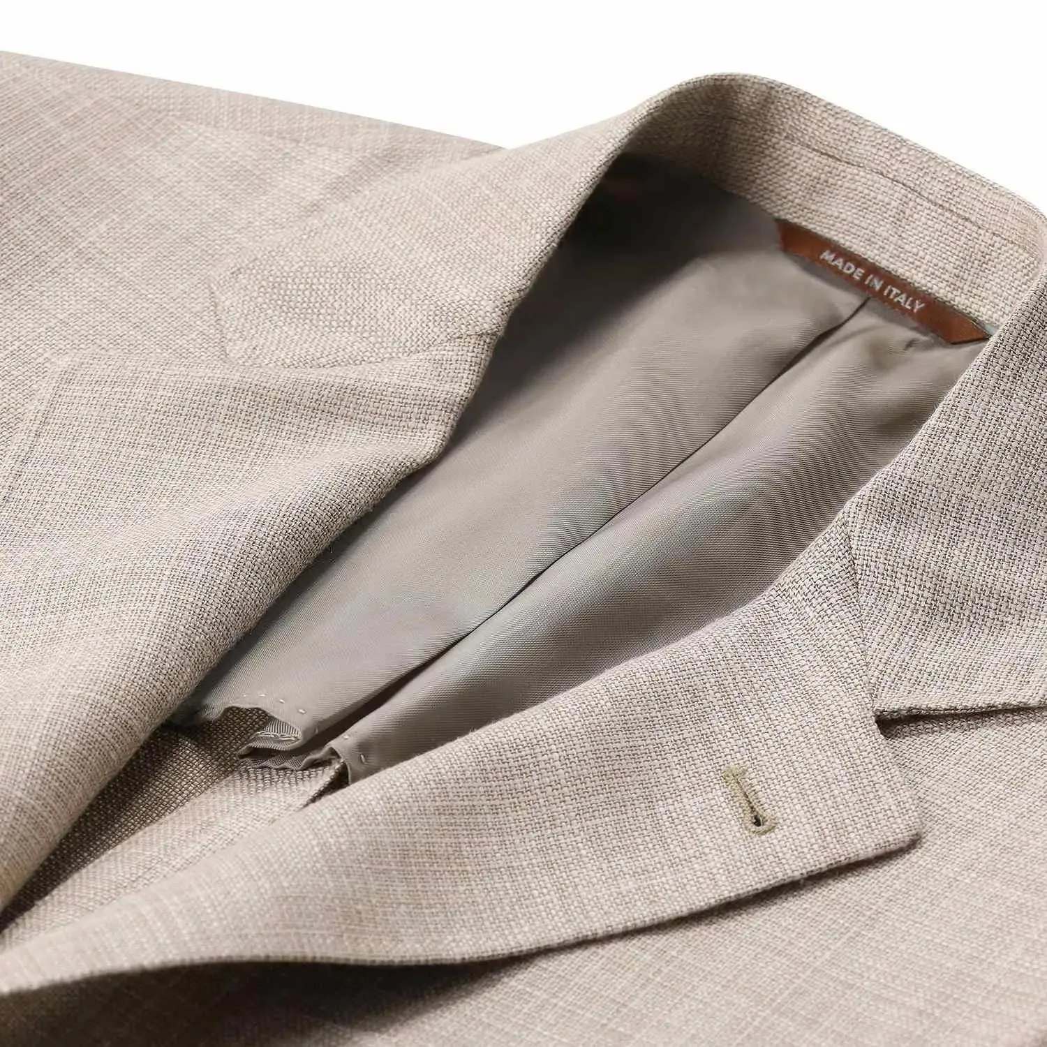 Canali - Sakko Kei aus Wollmix - Größe 52 - braun – Bild 4