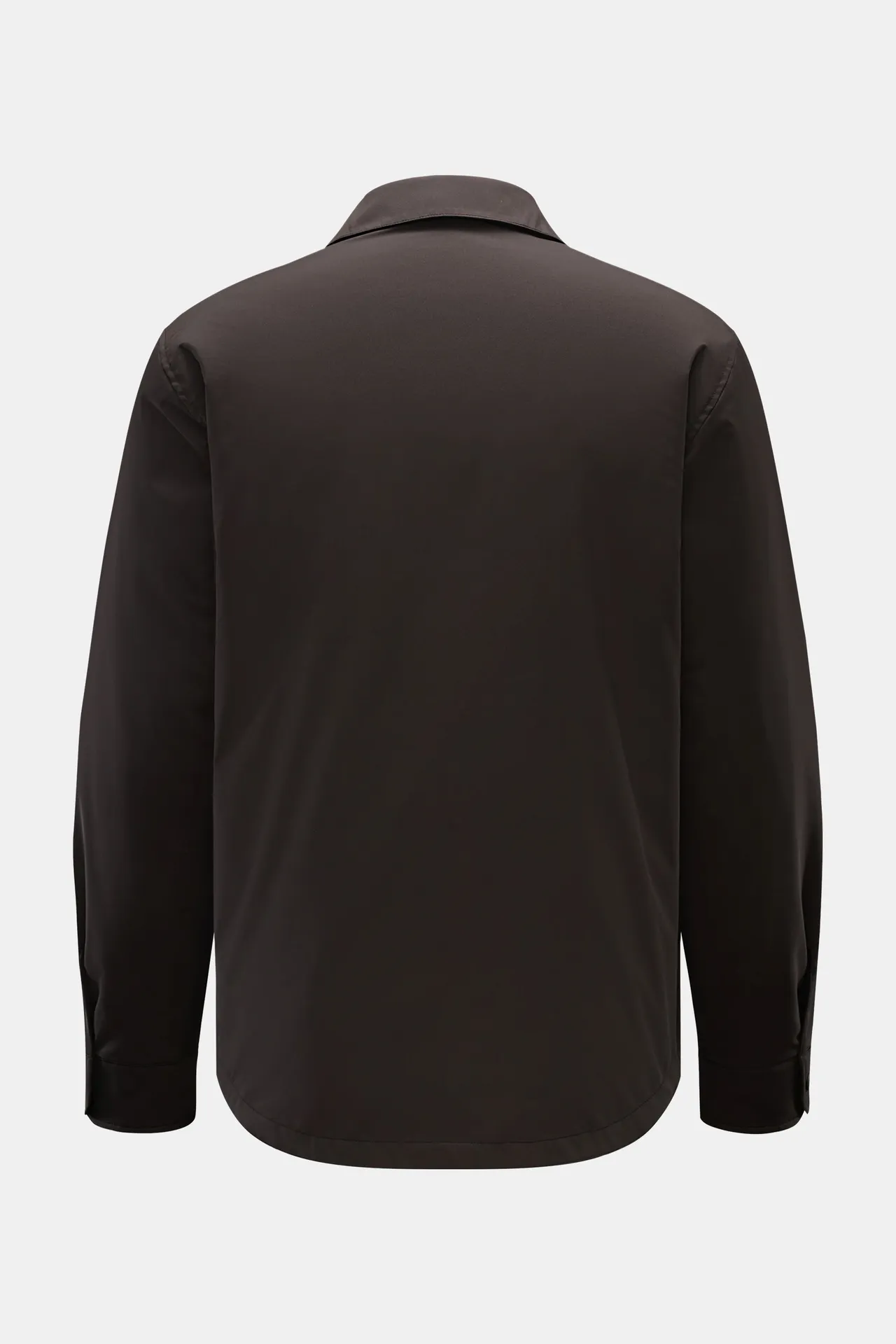 04651/ A trip in a bag - Herren - Overshirt 'Travel' dunkelbraun – Bild 3