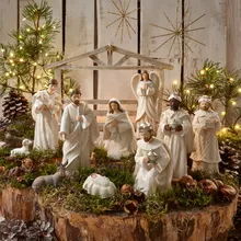 Krippenfiguren 12er Set Santo Krippenfiguren 12er Set Santo