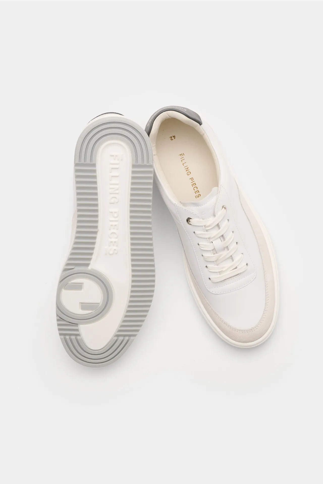 Filling Pieces - Herren - Sneaker 'Mondo Squash' weiß/sand – Bild 2