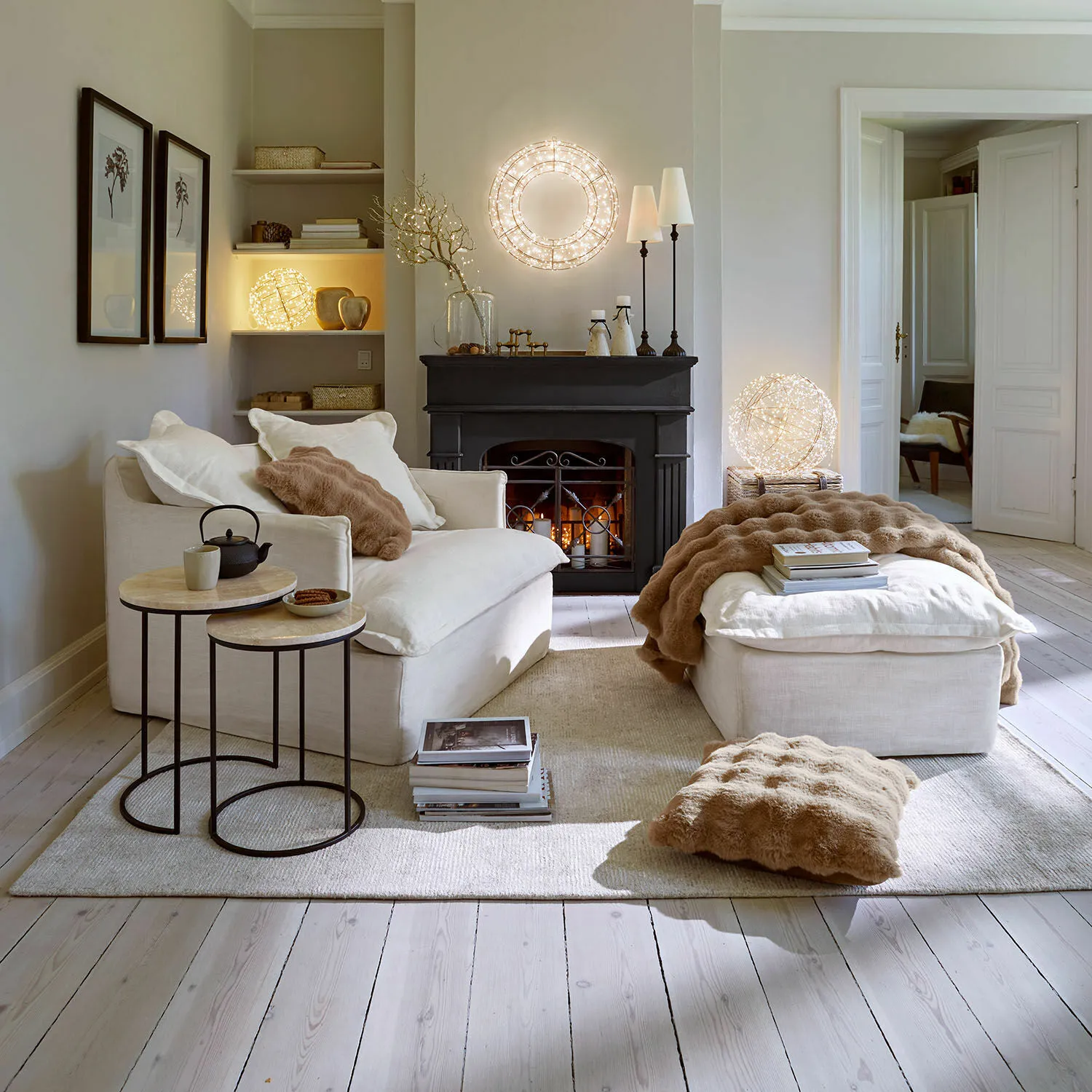 Sessel mit Hocker Avignon Sessel mit Hocker Avignon