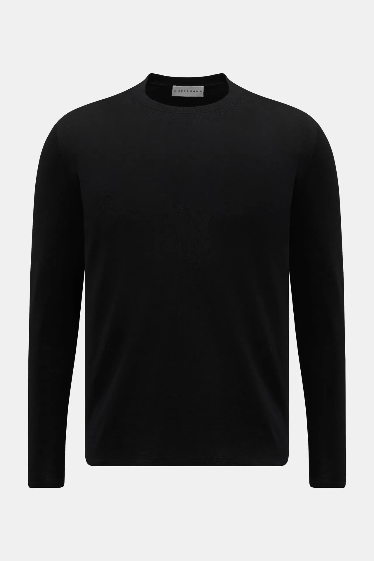 Kiefermann - Herren - Merino Feinstrick-Pullover %27Marleys%27 schwarz Kiefermann - Herren - Merino Feinstrick-Pullover %27Marleys%27 schwarz