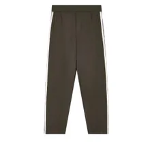 Emporio Armani - Brown Jogger Trousers With Contrast Side Stripes - Größe XL - schwarz Emporio Armani - Brown Jogger Trousers With Contrast Side Stripes - Größe XL - schwarz