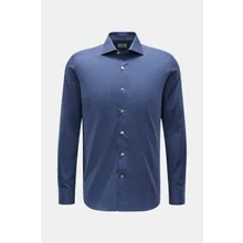 Gherardi - Herren - Casual Hemd Haifisch-Kragen dunkelblau Gherardi - Herren - Casual Hemd Haifisch-Kragen dunkelblau