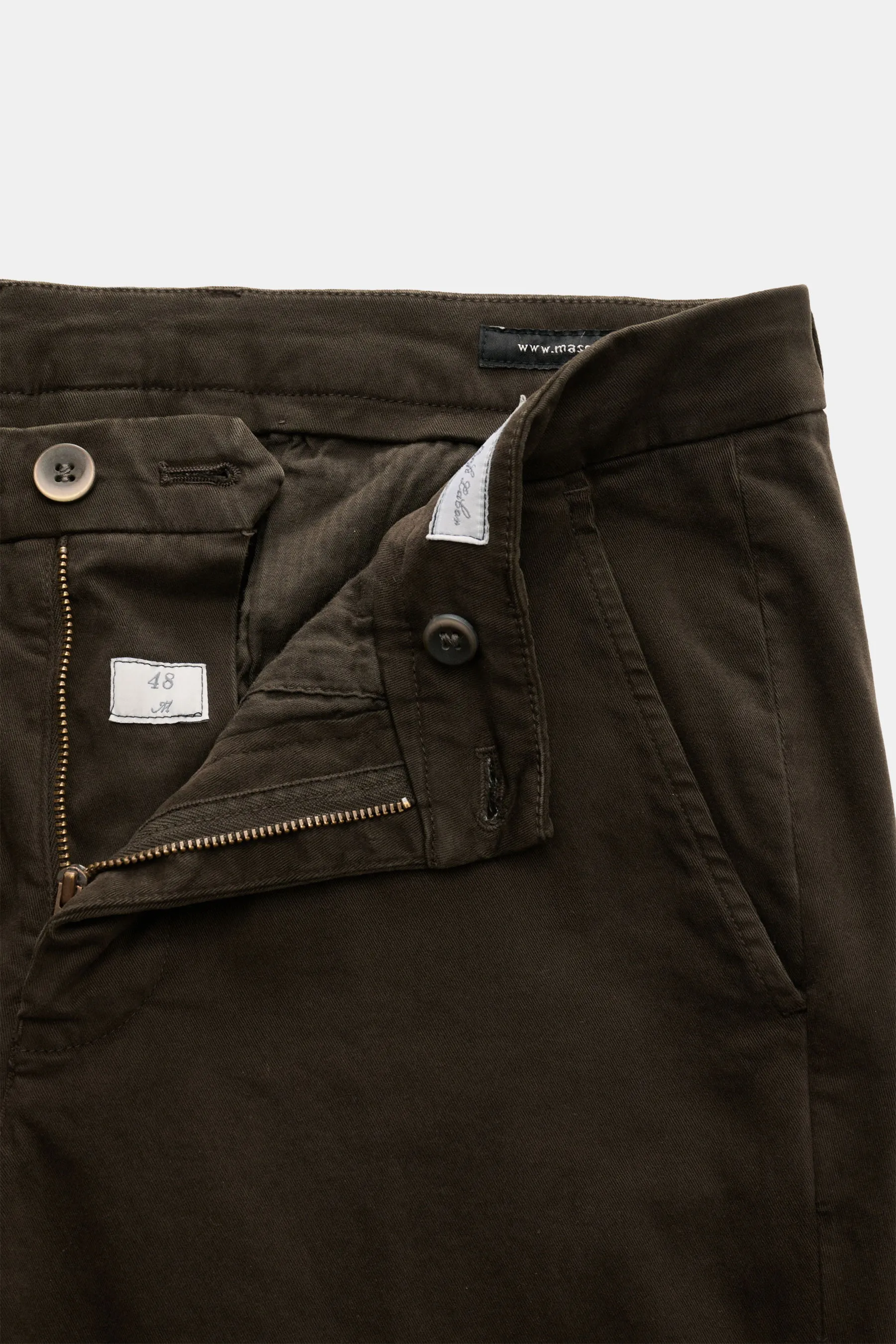 Mason's - Herren - Chino 'Torino Style' dunkelbraun – Bild 4