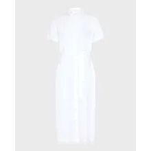 Vilebrequin - Solid Hemdkleid Aus Leinen Für Damen - Kleid - Luciane - Weiss - Größe M Vilebrequin - Solid Hemdkleid Aus Leinen Für Damen - Kleid - Luciane - Weiss - Größe M