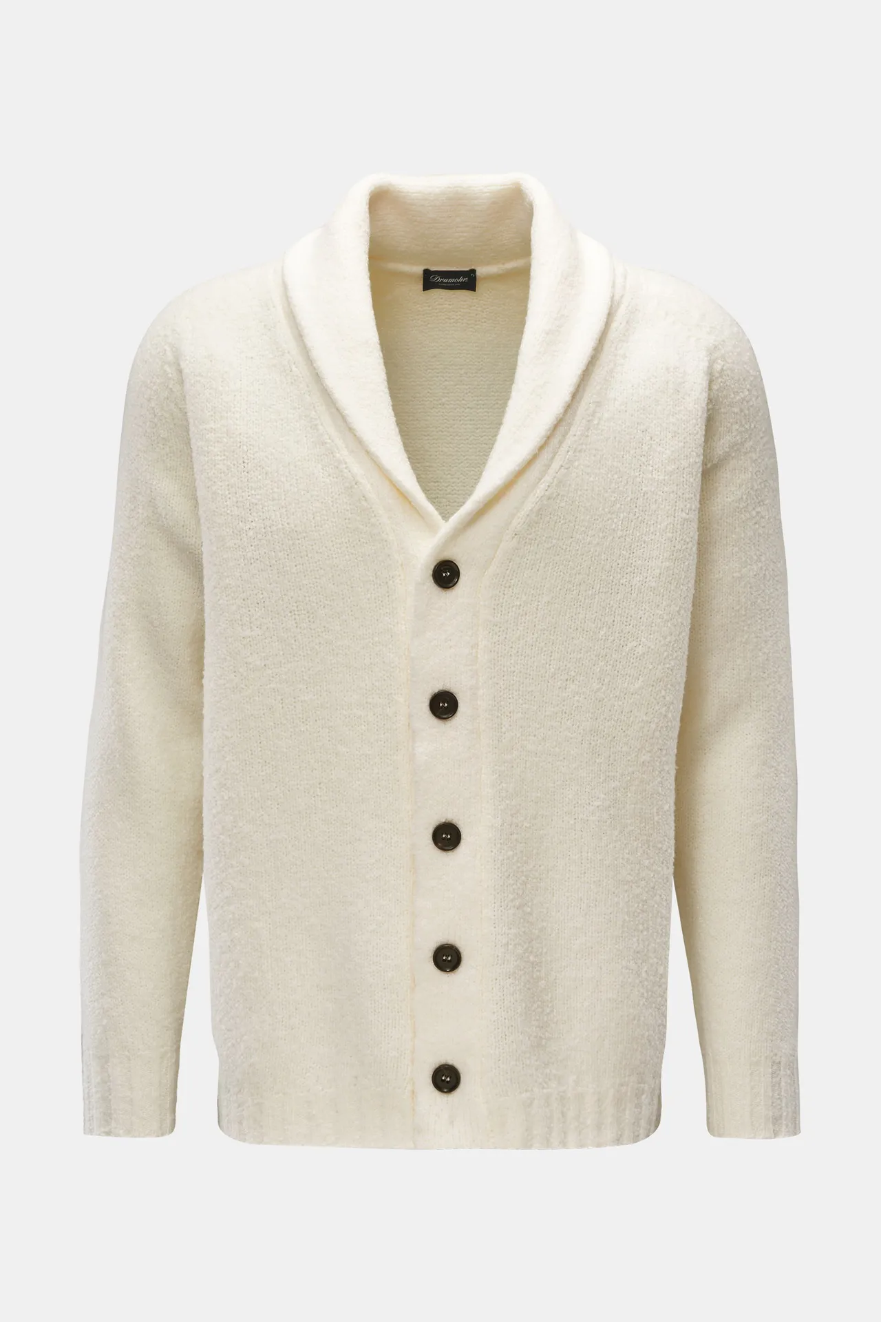 Drumohr - Herren - Merino Cardigan creme Drumohr - Herren - Merino Cardigan creme