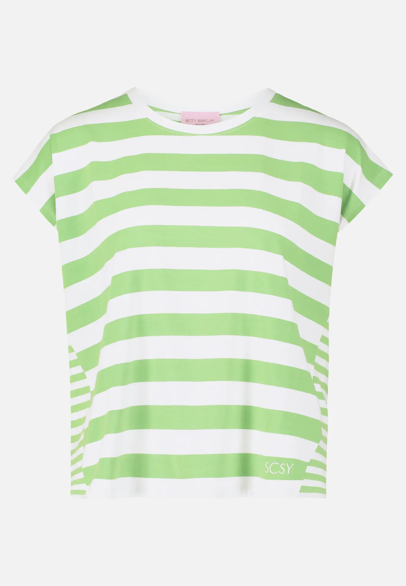 Basic Shirt mit Streifen – Bild 3