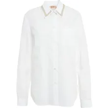 N°21 - Blouse with embroideries - Größe M - weiß N°21 - Blouse with embroideries - Größe M - weiß