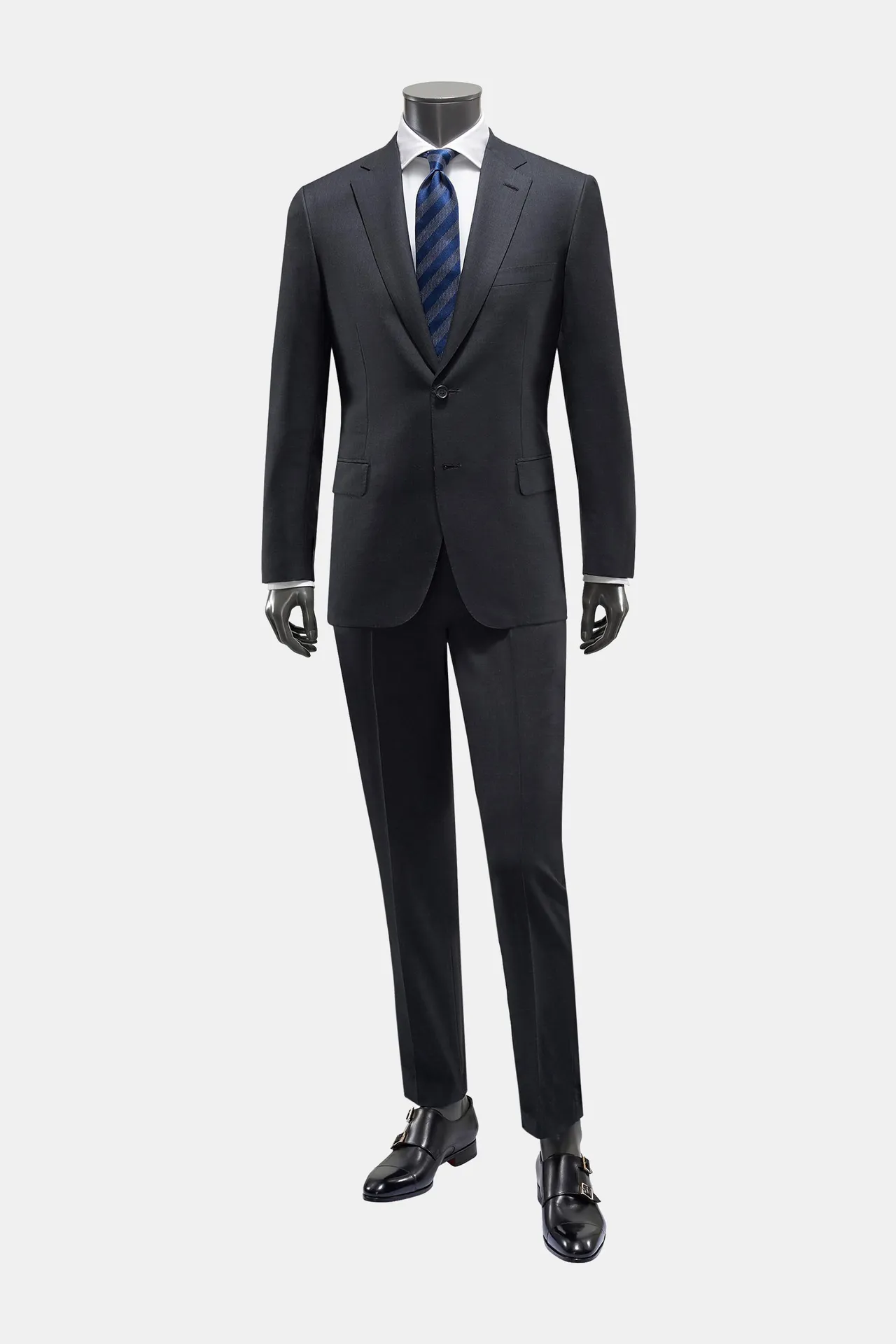 Brioni - Herren - Anzug 'Brunico' anthrazit – Bild 3