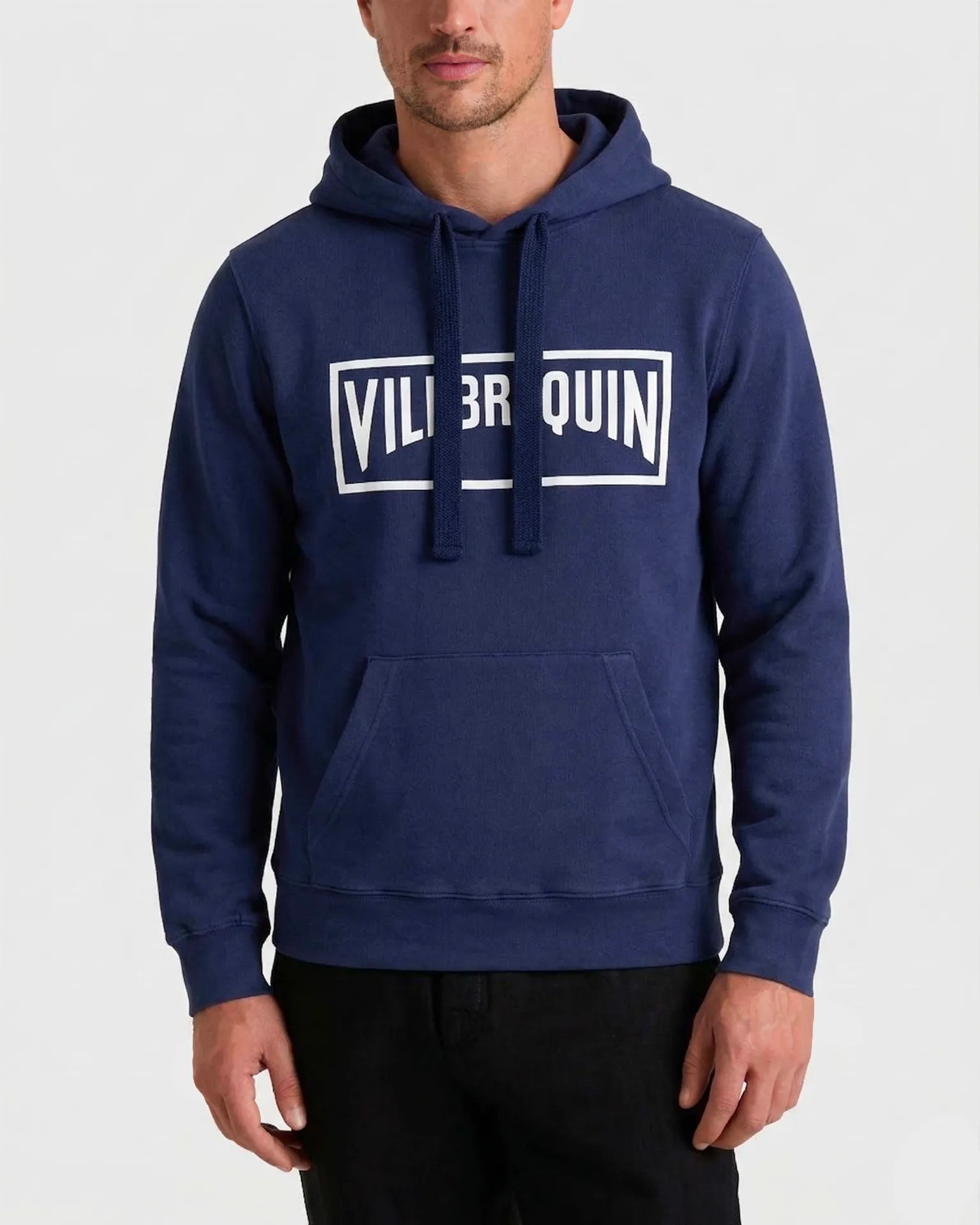 Vilebrequin - Solid Kapuzenpullover Aus Baumwolle Für Herren - Sweatshirt - Martin - Blau - Größe S – Bild 3