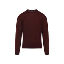 Giorgio Armani - Ruby Virgin Wool Sweater - Größe 50 - rot Giorgio Armani - Ruby Virgin Wool Sweater - Größe 50 - rot
