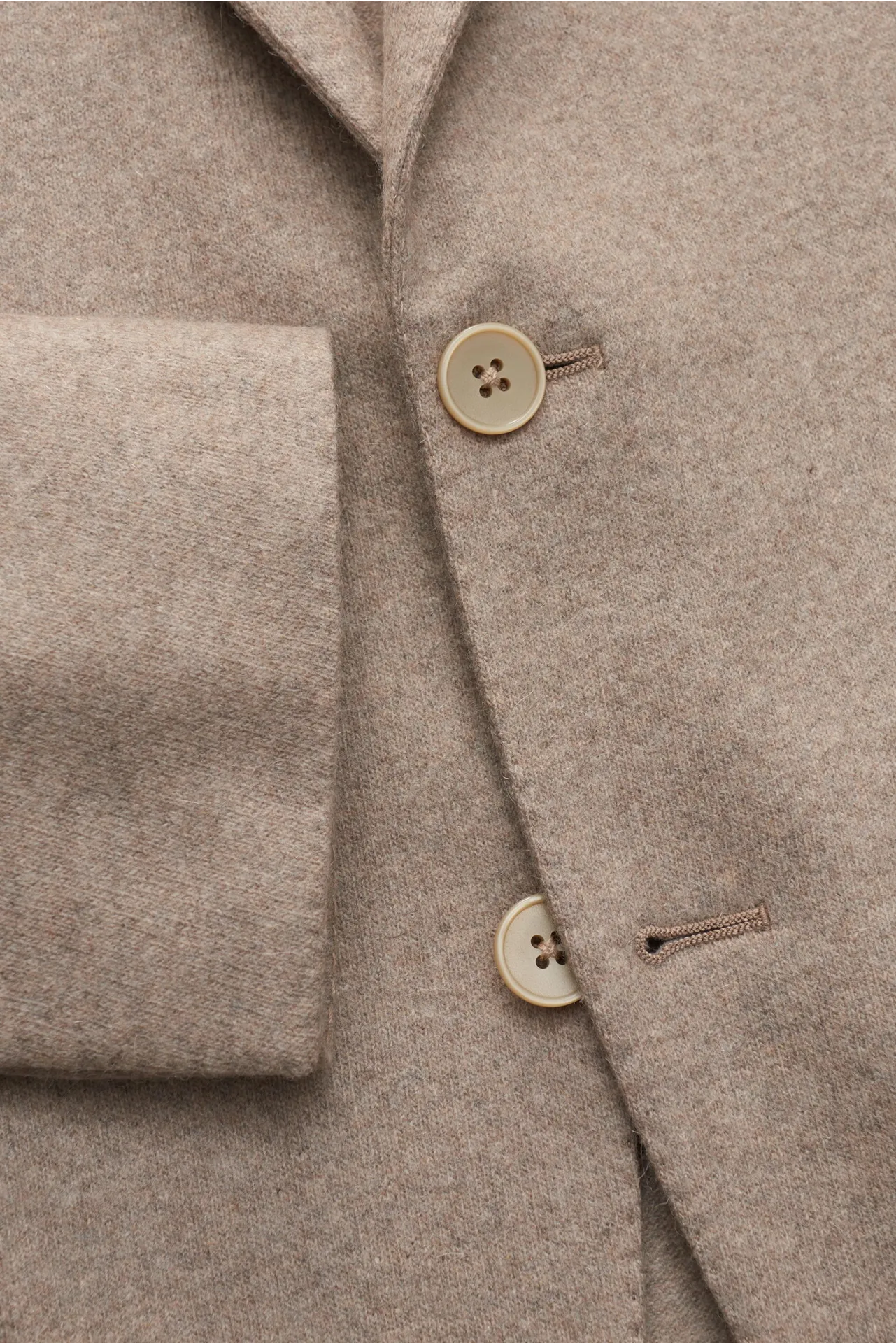 Belvest - Herren - Cashmere Sakko beige – Bild 2