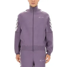 3.Paradis - High Collar Full-Zip Sweatshirt - Größe XL - lila 3.Paradis - High Collar Full-Zip Sweatshirt - Größe XL - lila