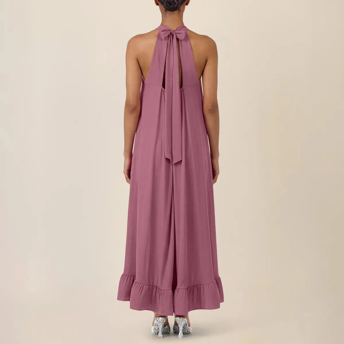 Apart - Chiffonkleid - Größe 40 - rosa – Bild 2