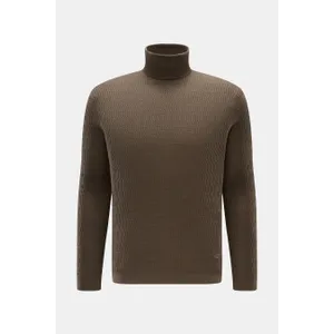 Emporio Armani - Herren - Rollkragenpullover graubraun Emporio Armani - Herren - Rollkragenpullover graubraun