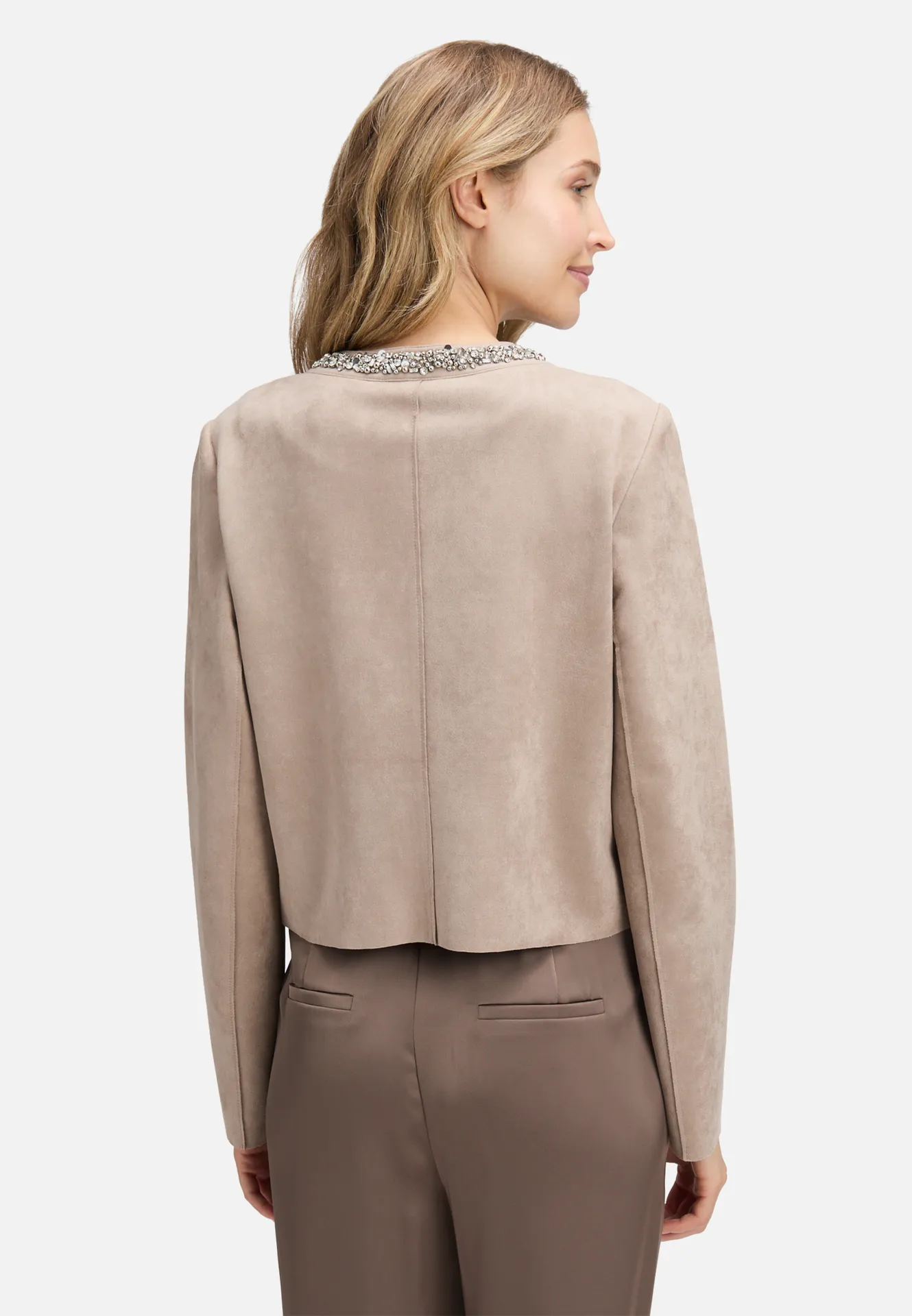 Blazer-Jacke mit aufgesetzten Taschen Blazer-Jacke mit aufgesetzten Taschen