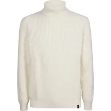 Fay - Turtle Neck Sweater White - Größe 48 - weiß Fay - Turtle Neck Sweater White - Größe 48 - weiß