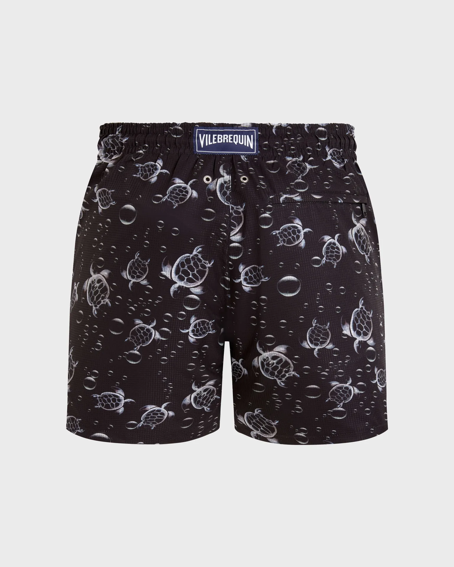 Vilebrequin - Ultraleichte Und Verstaubare Bubble Turtles 3d Badeshorts Mit Mikroperforation Für Herren - Bademode - Mahina - Schwarz - Größe XL – Bild 2