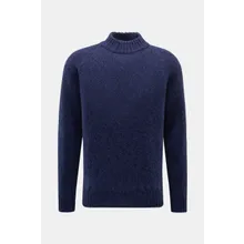Fioroni - Herren - Cashmere Rundhalspullover navy meliert Fioroni - Herren - Cashmere Rundhalspullover navy meliert