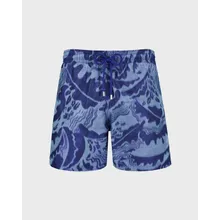 Vilebrequin - Vagues 360° Badeshorts Für Herren - Bademode - Moopea - Blau - Größe M Vilebrequin - Vagues 360° Badeshorts Für Herren - Bademode - Moopea - Blau - Größe M