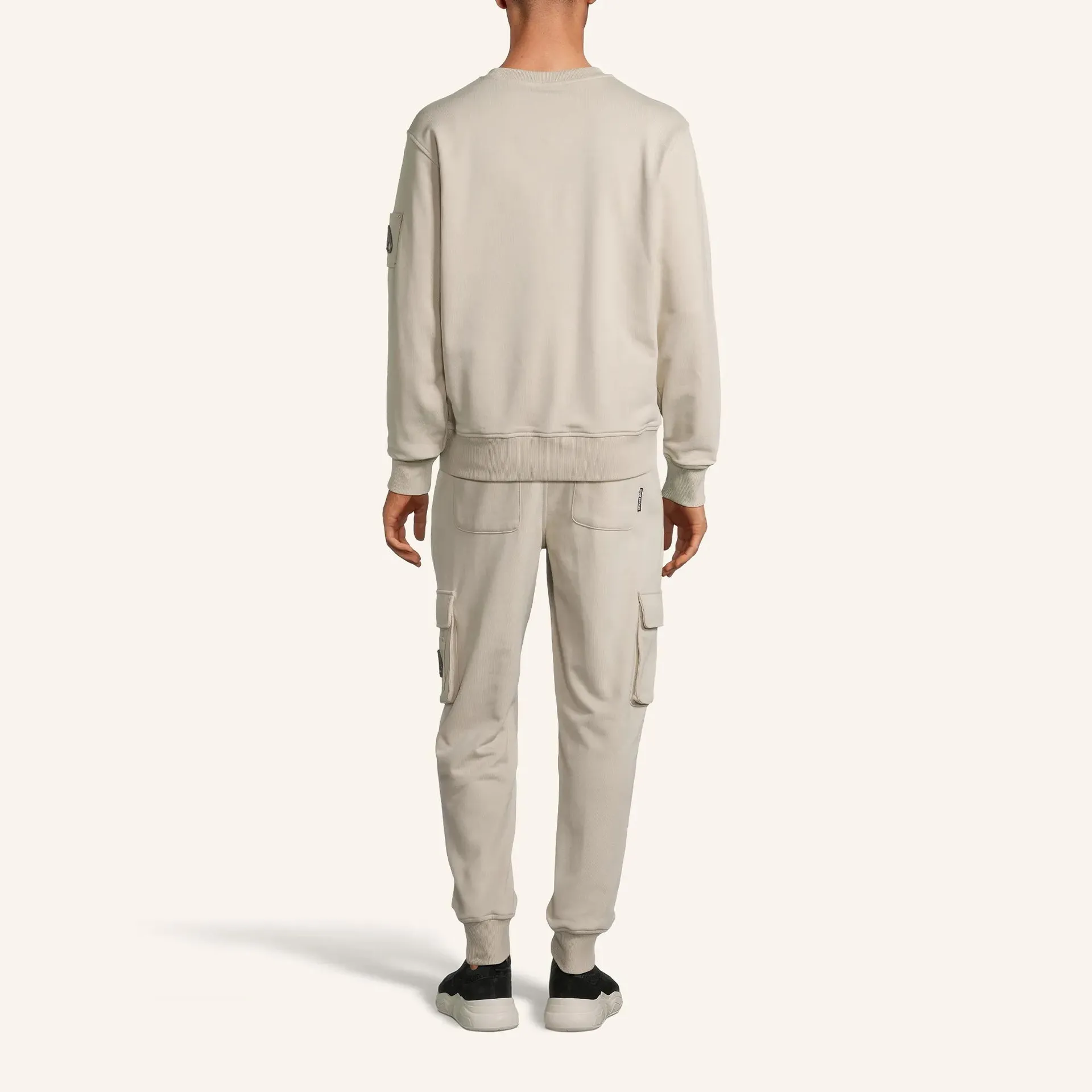 Moose Knuckles - Sweatpants HARTSFIELD CARGO - Größe L - creme – Bild 3