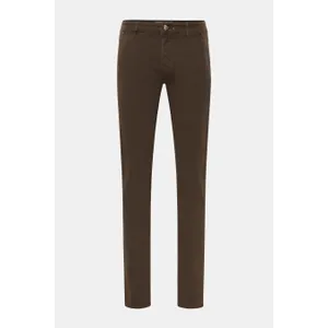 HandPicked - Herren - Chino %27Parma%27 dunkelbraun HandPicked - Herren - Chino %27Parma%27 dunkelbraun