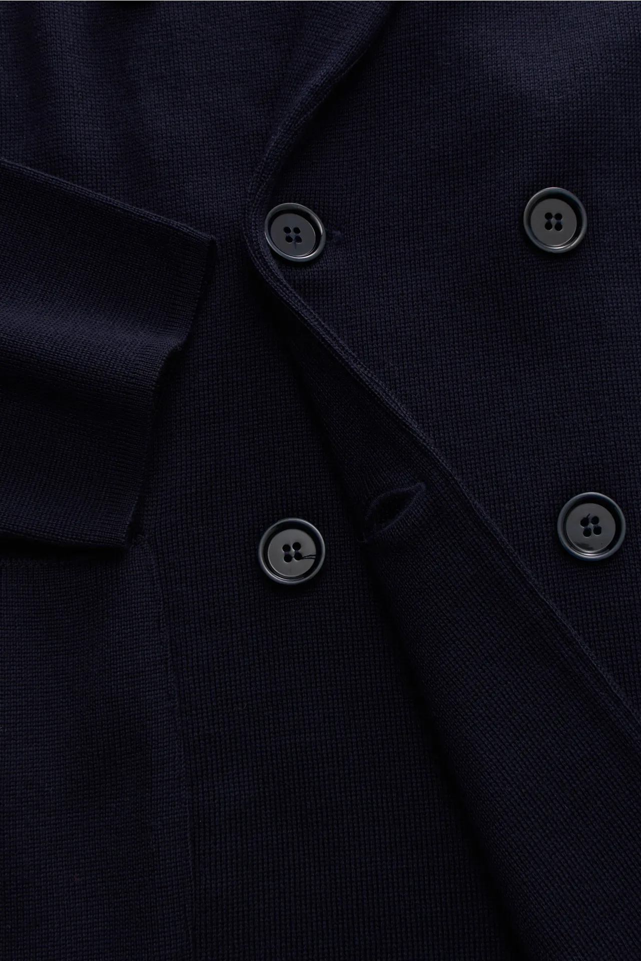 Lardini - Herren - Strickblazer navy – Bild 2