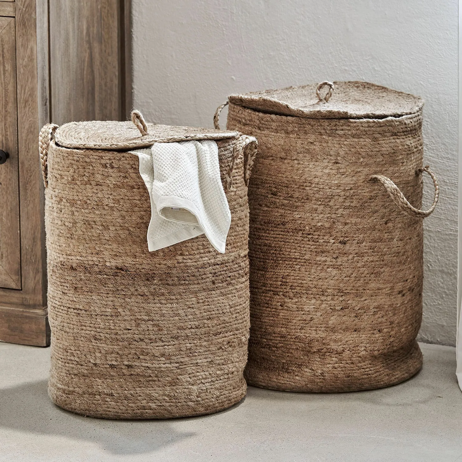 Wäschekorb 2er Set Kory – Bild 4