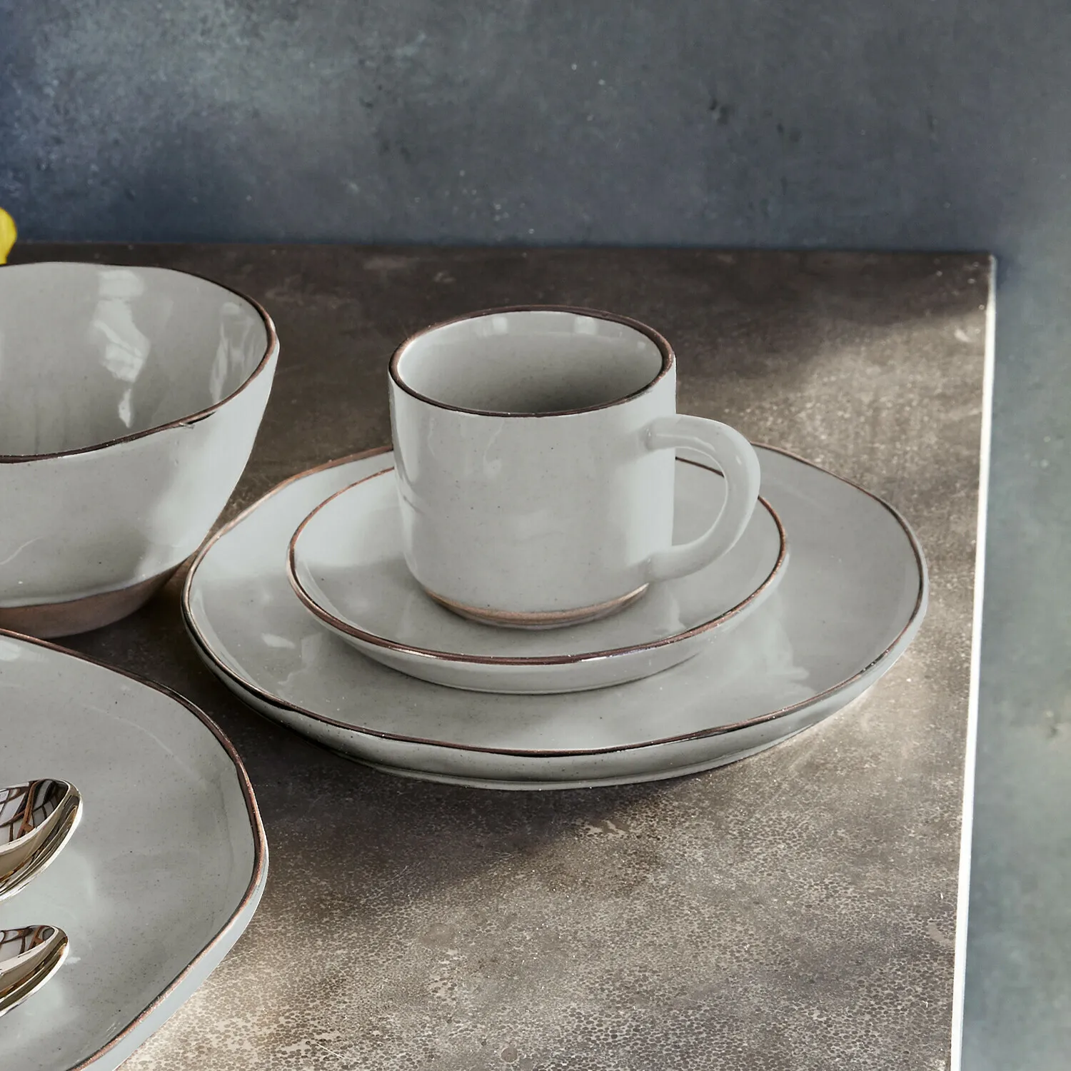 Tasse mit Untertasse 6er Set Biarré Tasse mit Untertasse 6er Set Biarré