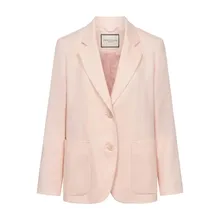 Seductive - Blazer Carette aus Leinenmix - Größe 34 - rosa Seductive - Blazer Carette aus Leinenmix - Größe 34 - rosa