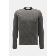 Filippo de Laurentiis - Herren - Rundhalspullover dunkelgrau meliert Filippo de Laurentiis - Herren - Rundhalspullover dunkelgrau meliert
