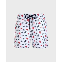 Vilebrequin - Micro Ronde Des Tortues Badeshorts Mit Stickerei Für Herren – Limitierte Serie - Bademode - Mistral - Weiss - Größe 4XL Vilebrequin - Micro Ronde Des Tortues Badeshorts Mit Stickerei Für Herren – Limitierte Serie - Bademode - Mistral - Weiss - Größe 4XL