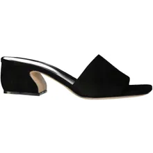 sergio rossi - Sergio Rossi Leather Sandals - Größe 35 - schwarz sergio rossi - Sergio Rossi Leather Sandals - Größe 35 - schwarz