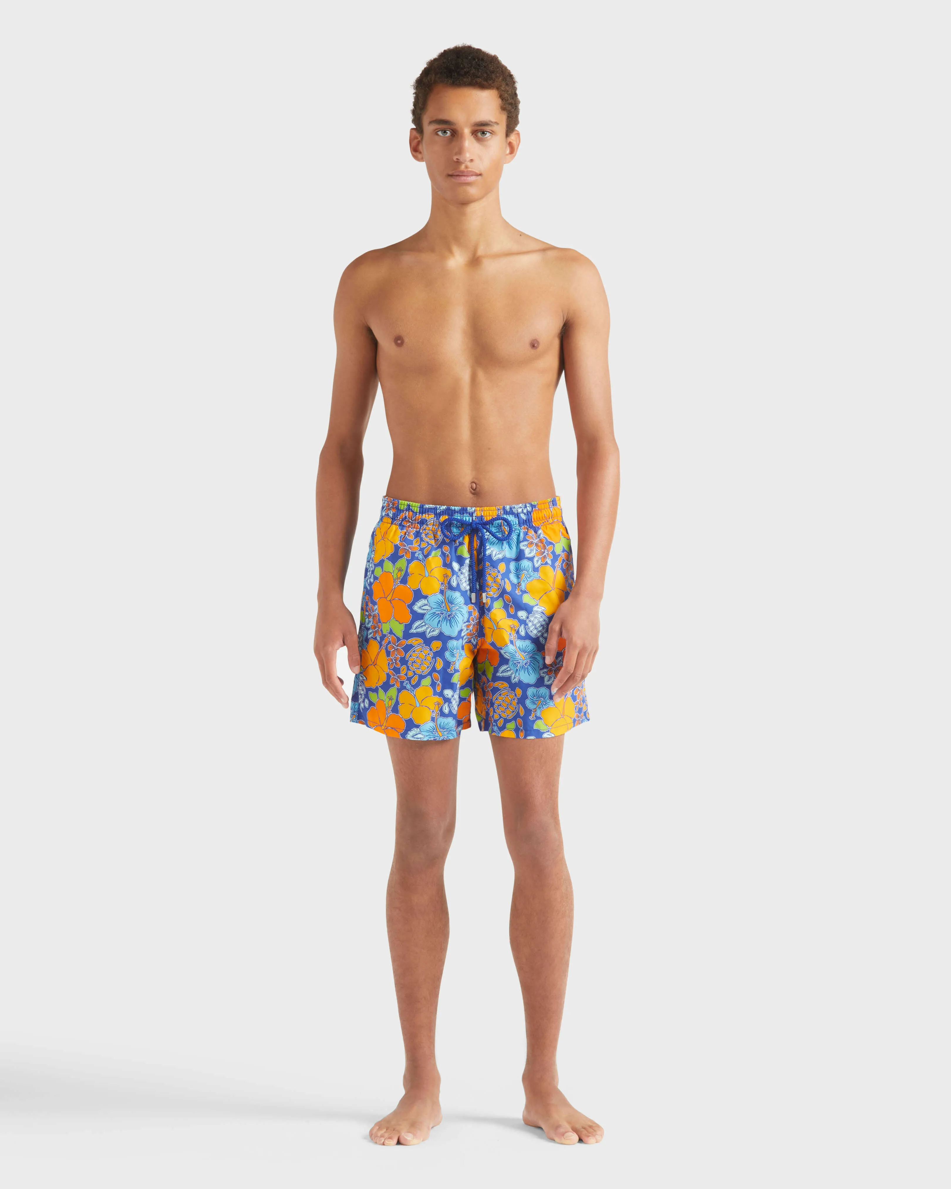 Vilebrequin - Tropical Turtle Badeshorts Für Herren - Bademode - Moorea - Blau - Größe 4XL – Bild 3