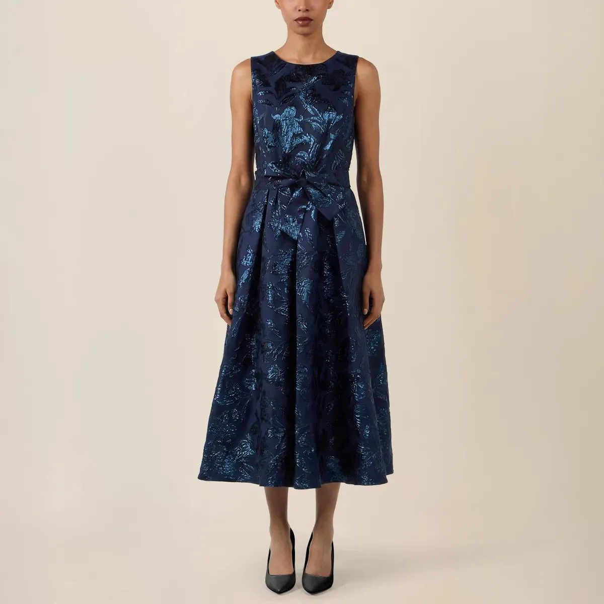 Apart - Midi Kleid - Größe 34 - blau – Bild 4