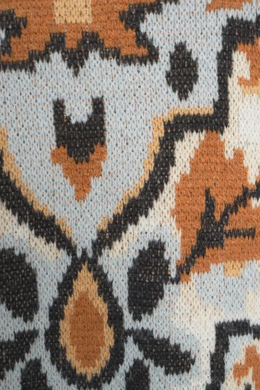 Farm Rio - Sweater with pattern - Größe S - blau – Bild 2